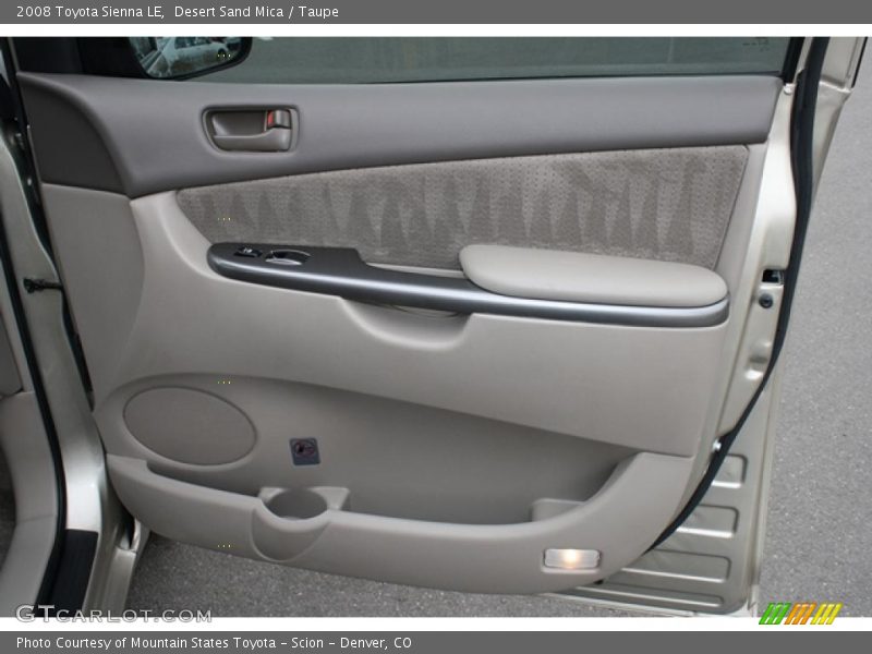 Desert Sand Mica / Taupe 2008 Toyota Sienna LE