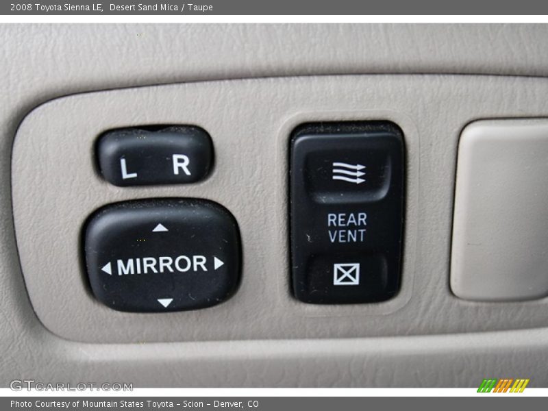 Desert Sand Mica / Taupe 2008 Toyota Sienna LE