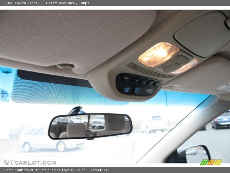 Desert Sand Mica / Taupe 2008 Toyota Sienna LE