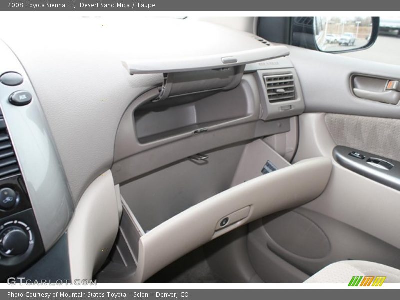 Desert Sand Mica / Taupe 2008 Toyota Sienna LE