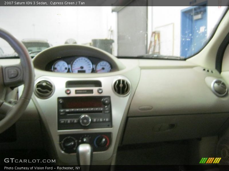 Cypress Green / Tan 2007 Saturn ION 3 Sedan