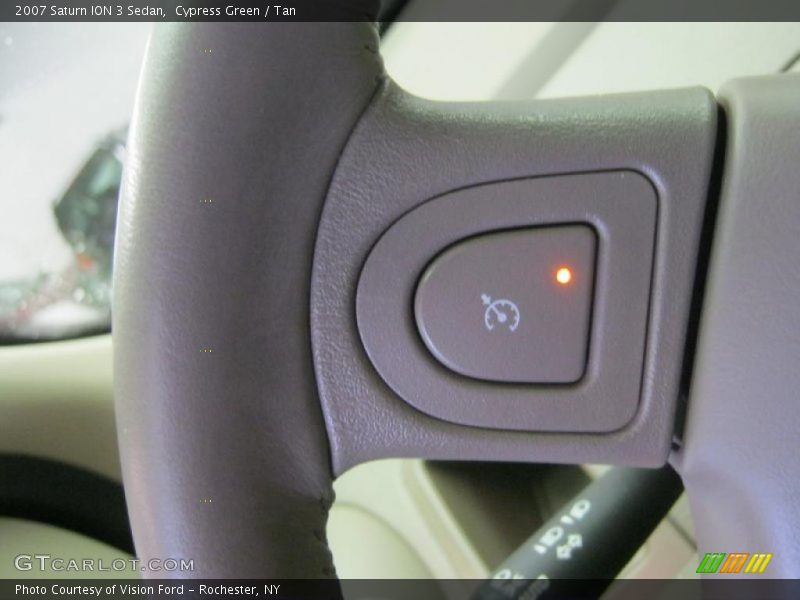 Cypress Green / Tan 2007 Saturn ION 3 Sedan