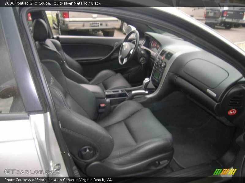 Quicksilver Metallic / Black 2006 Pontiac GTO Coupe