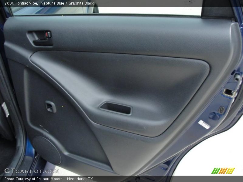 Neptune Blue / Graphite Black 2006 Pontiac Vibe
