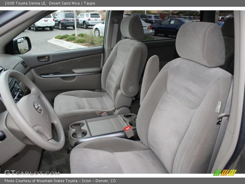 Desert Sand Mica / Taupe 2008 Toyota Sienna LE