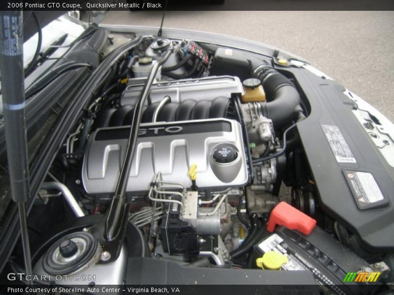  2006 GTO Coupe Engine - 6.0 Liter OHV 16 Valve LS2 V8