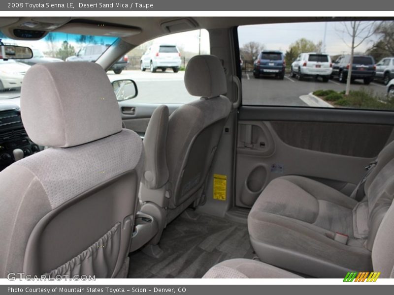 Desert Sand Mica / Taupe 2008 Toyota Sienna LE