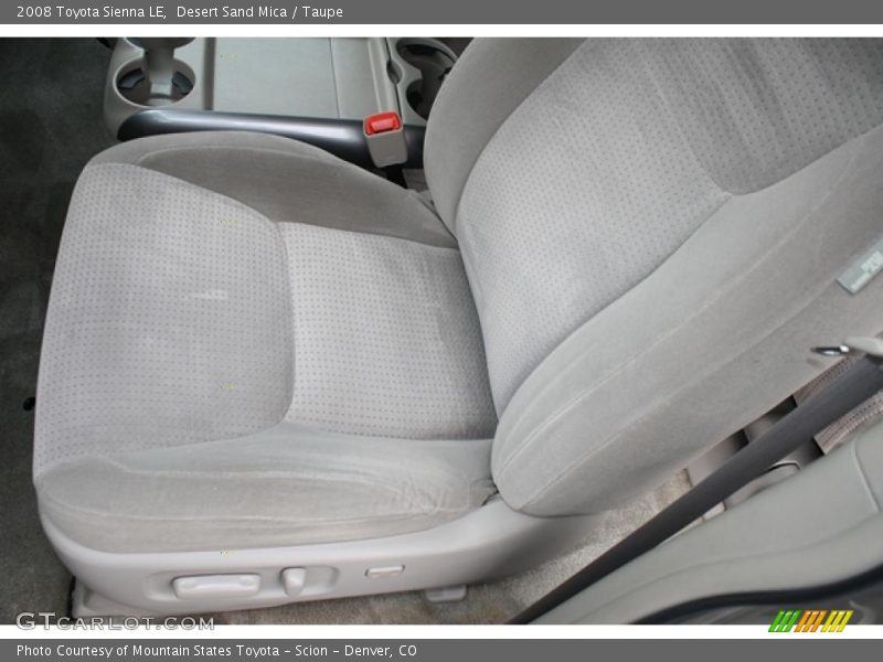 Desert Sand Mica / Taupe 2008 Toyota Sienna LE