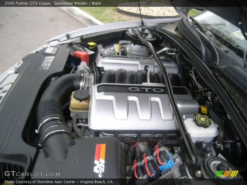  2006 GTO Coupe Engine - 6.0 Liter OHV 16 Valve LS2 V8