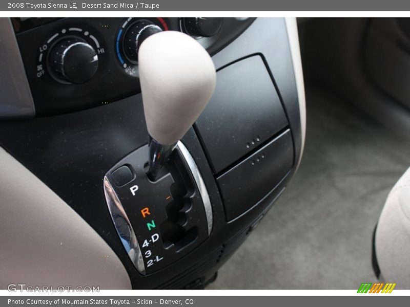 Desert Sand Mica / Taupe 2008 Toyota Sienna LE