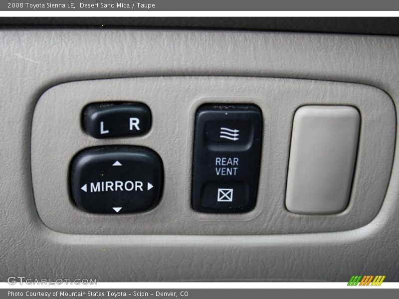 Desert Sand Mica / Taupe 2008 Toyota Sienna LE