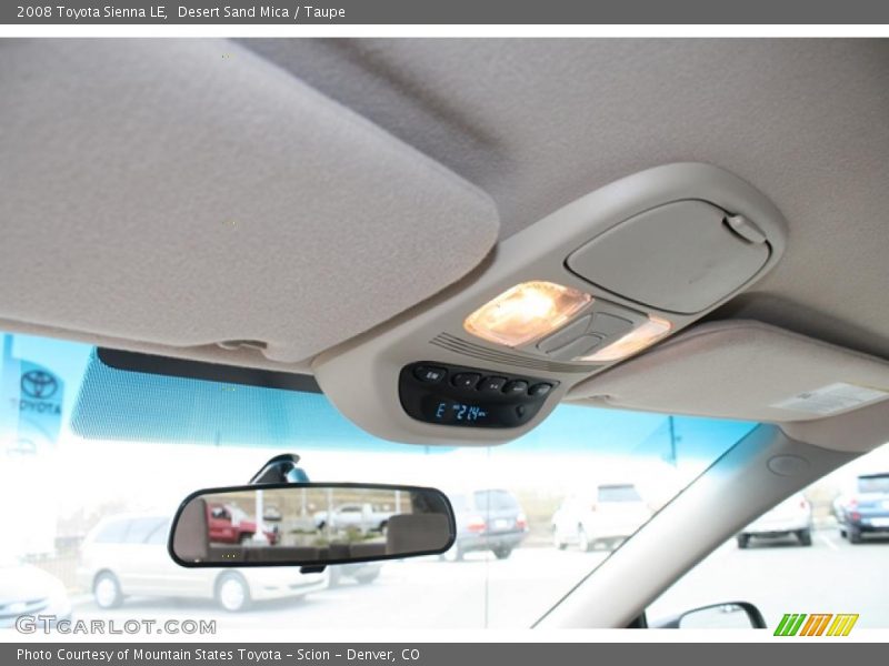 Desert Sand Mica / Taupe 2008 Toyota Sienna LE