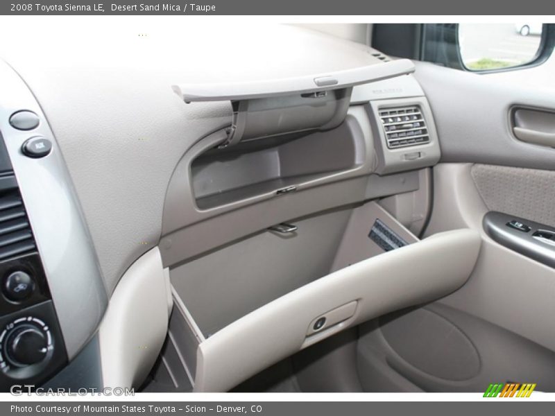 Desert Sand Mica / Taupe 2008 Toyota Sienna LE