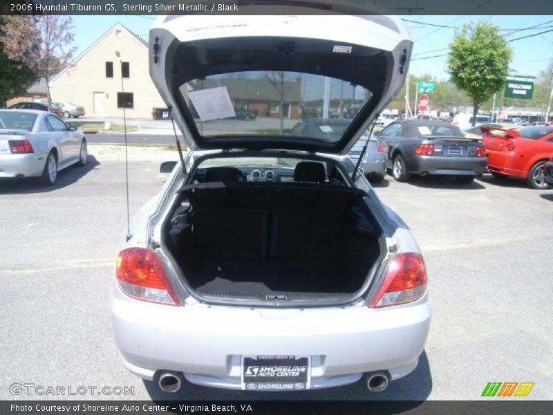 Sterling Silver Metallic / Black 2006 Hyundai Tiburon GS