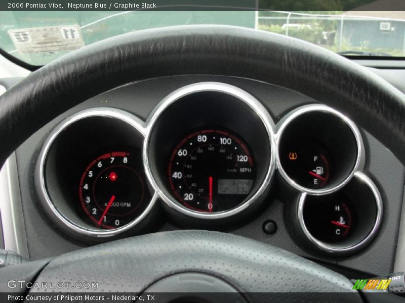 Neptune Blue / Graphite Black 2006 Pontiac Vibe