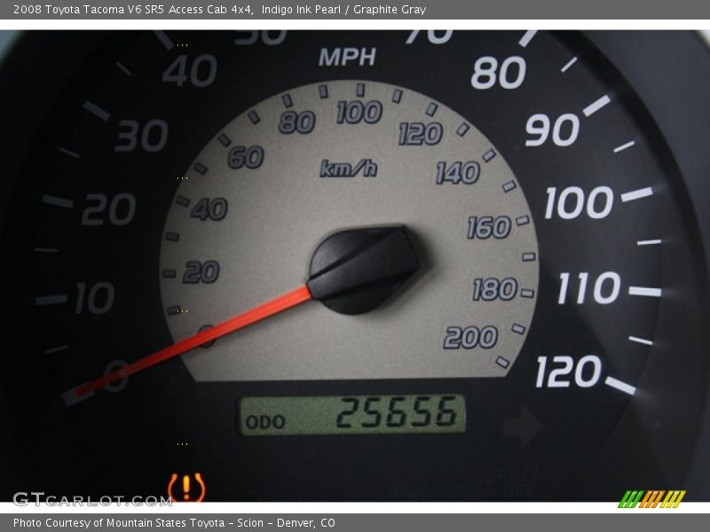 Indigo Ink Pearl / Graphite Gray 2008 Toyota Tacoma V6 SR5 Access Cab 4x4