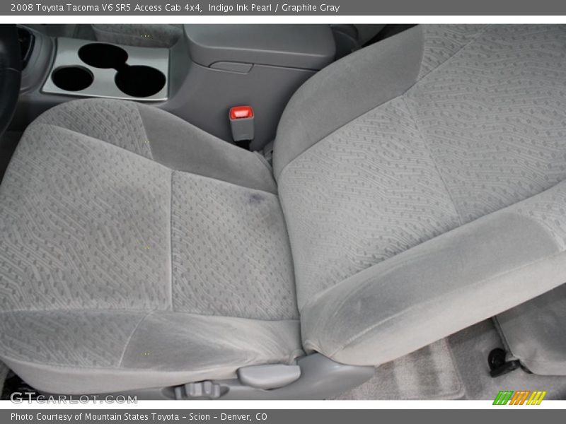 Indigo Ink Pearl / Graphite Gray 2008 Toyota Tacoma V6 SR5 Access Cab 4x4