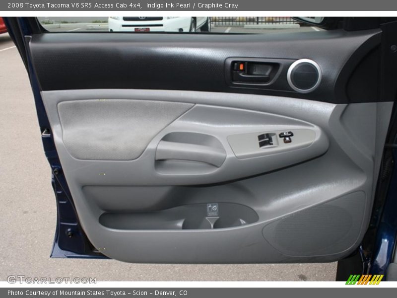 Indigo Ink Pearl / Graphite Gray 2008 Toyota Tacoma V6 SR5 Access Cab 4x4