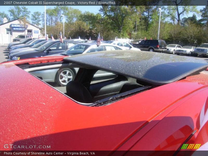 Victory Red / Ebony/Red 2007 Chevrolet Cobalt SS Supercharged Coupe