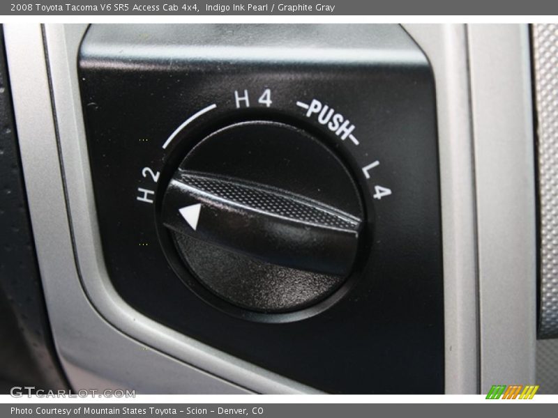 Indigo Ink Pearl / Graphite Gray 2008 Toyota Tacoma V6 SR5 Access Cab 4x4