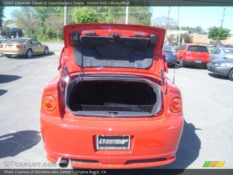 Victory Red / Ebony/Red 2007 Chevrolet Cobalt SS Supercharged Coupe