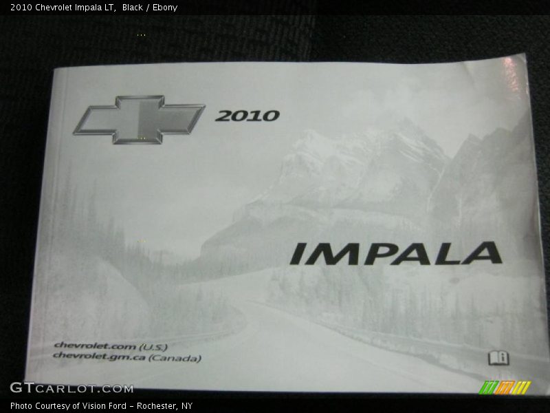Black / Ebony 2010 Chevrolet Impala LT