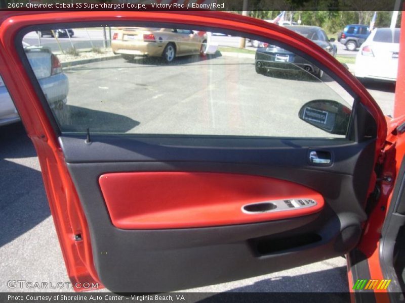 Victory Red / Ebony/Red 2007 Chevrolet Cobalt SS Supercharged Coupe