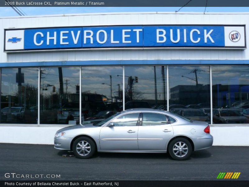 Platinum Metallic / Titanium 2008 Buick LaCrosse CXL