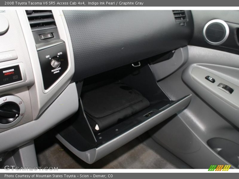 Indigo Ink Pearl / Graphite Gray 2008 Toyota Tacoma V6 SR5 Access Cab 4x4