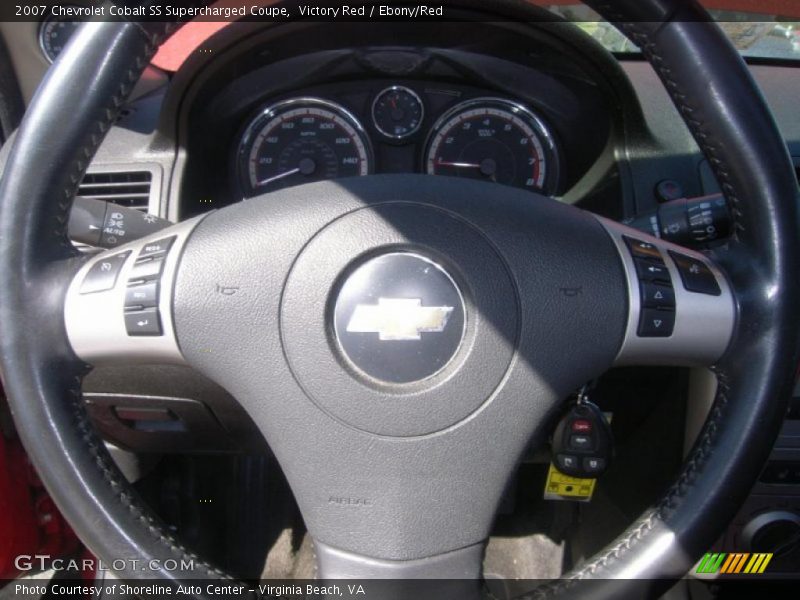 Victory Red / Ebony/Red 2007 Chevrolet Cobalt SS Supercharged Coupe