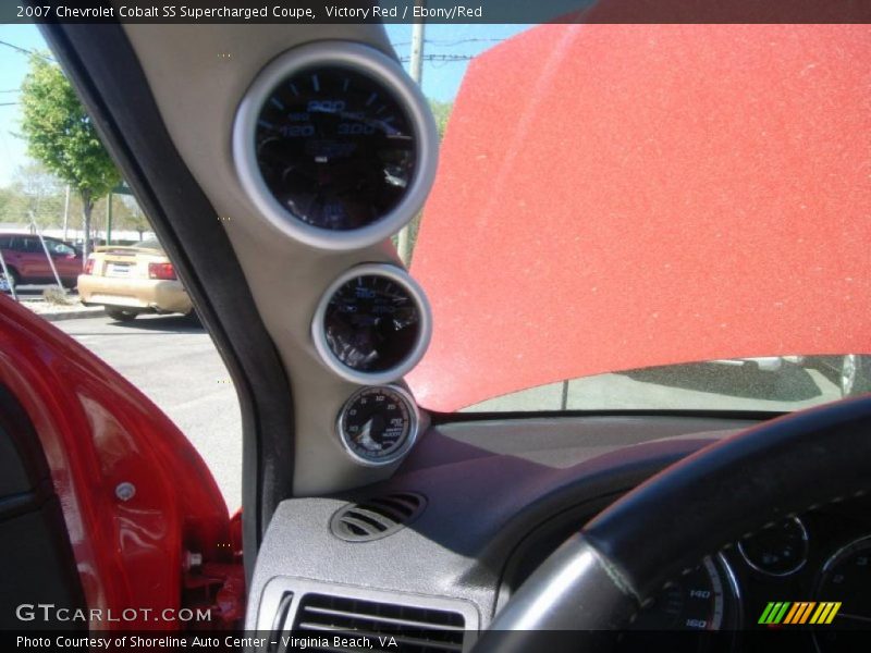 Victory Red / Ebony/Red 2007 Chevrolet Cobalt SS Supercharged Coupe