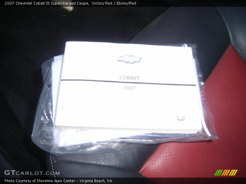 Victory Red / Ebony/Red 2007 Chevrolet Cobalt SS Supercharged Coupe