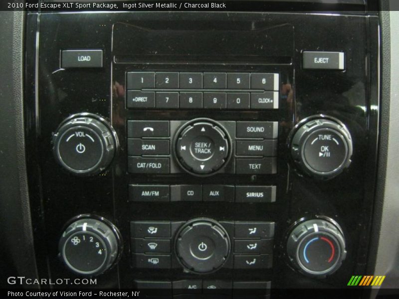 Ingot Silver Metallic / Charcoal Black 2010 Ford Escape XLT Sport Package