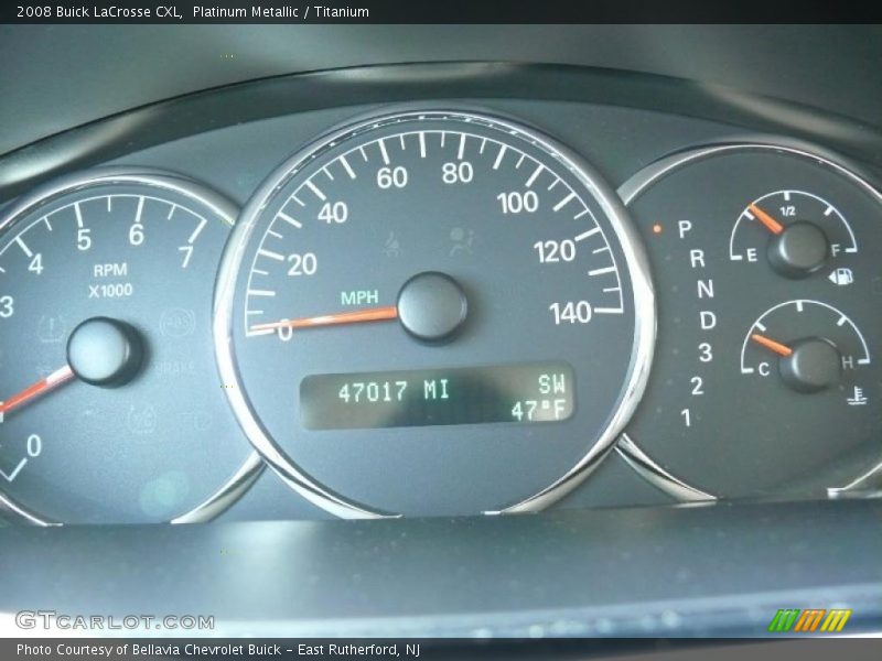 Platinum Metallic / Titanium 2008 Buick LaCrosse CXL