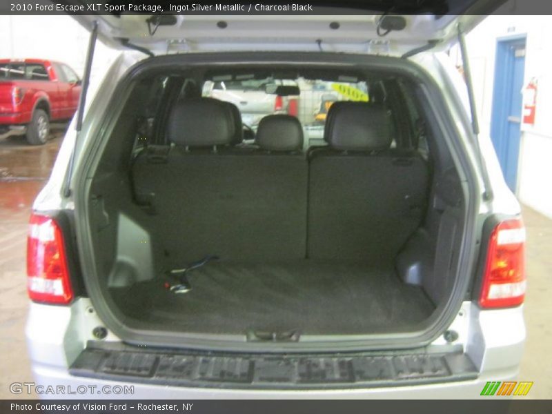 Ingot Silver Metallic / Charcoal Black 2010 Ford Escape XLT Sport Package