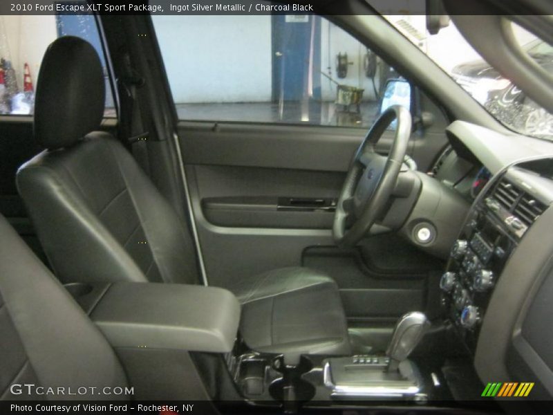 Ingot Silver Metallic / Charcoal Black 2010 Ford Escape XLT Sport Package