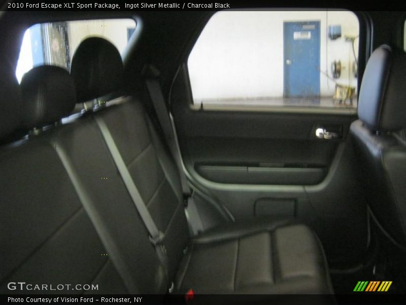 Ingot Silver Metallic / Charcoal Black 2010 Ford Escape XLT Sport Package