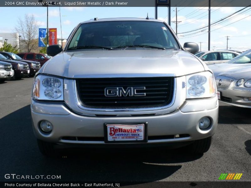 Liquid Silver Metallic / Dark Pewter 2004 GMC Envoy XUV SLT 4x4