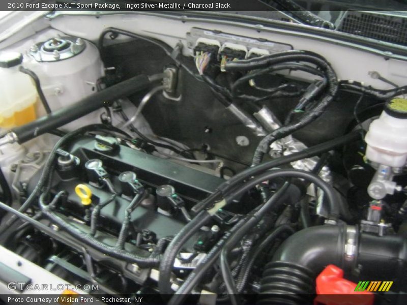 Ingot Silver Metallic / Charcoal Black 2010 Ford Escape XLT Sport Package
