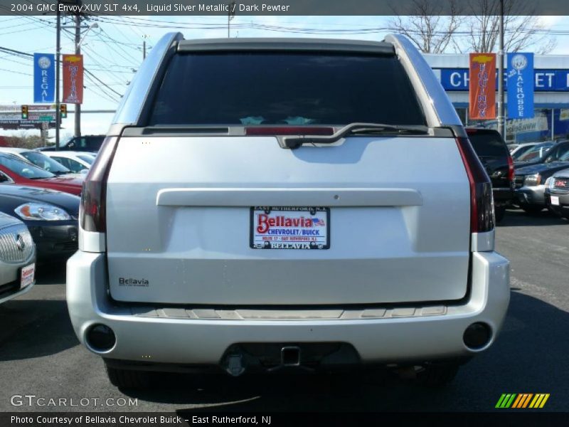Liquid Silver Metallic / Dark Pewter 2004 GMC Envoy XUV SLT 4x4