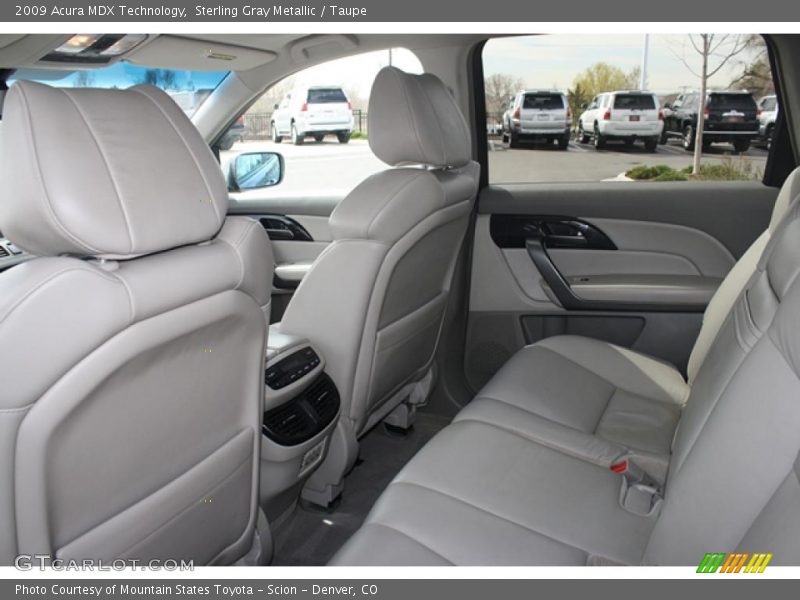  2009 MDX Technology Taupe Interior