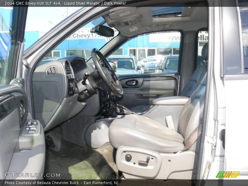 Liquid Silver Metallic / Dark Pewter 2004 GMC Envoy XUV SLT 4x4