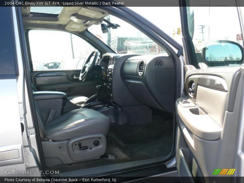 Liquid Silver Metallic / Dark Pewter 2004 GMC Envoy XUV SLT 4x4