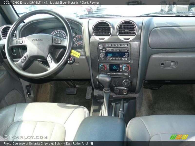 Liquid Silver Metallic / Dark Pewter 2004 GMC Envoy XUV SLT 4x4
