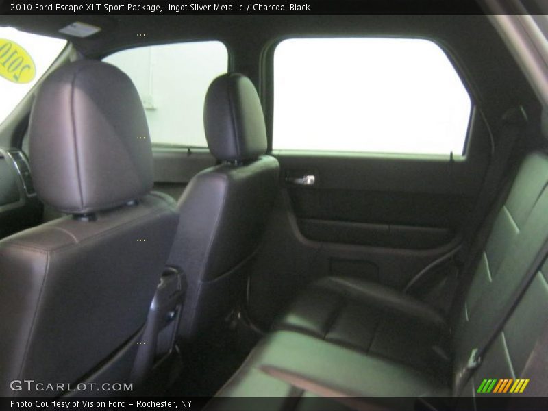 Ingot Silver Metallic / Charcoal Black 2010 Ford Escape XLT Sport Package