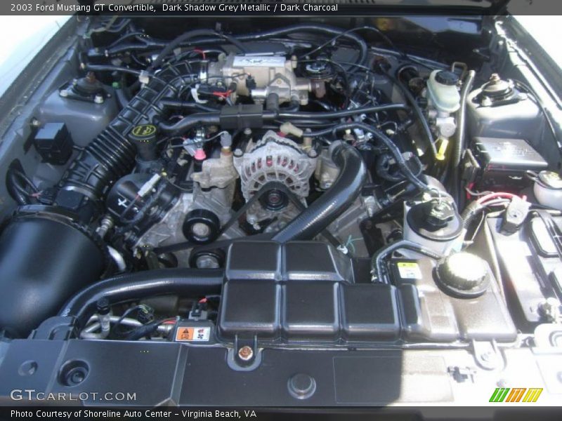  2003 Mustang GT Convertible Engine - 4.6 Liter SOHC 16-Valve V8