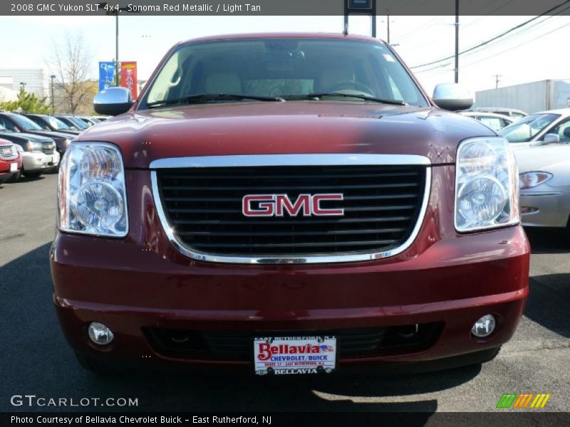 Sonoma Red Metallic / Light Tan 2008 GMC Yukon SLT 4x4
