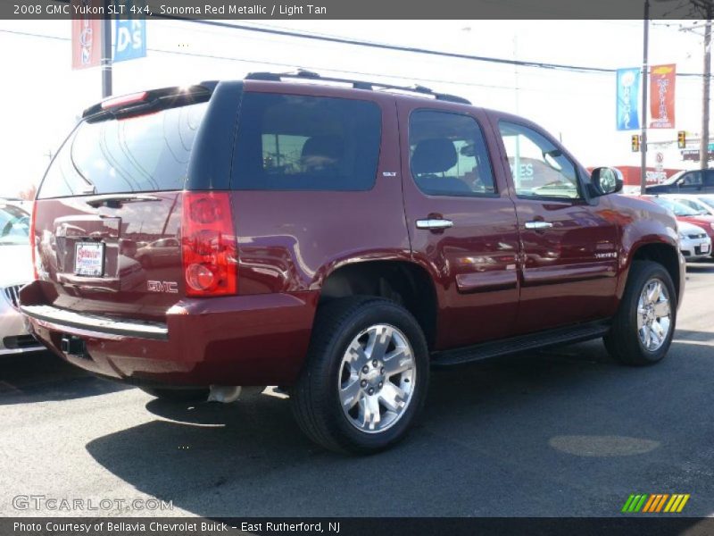 Sonoma Red Metallic / Light Tan 2008 GMC Yukon SLT 4x4