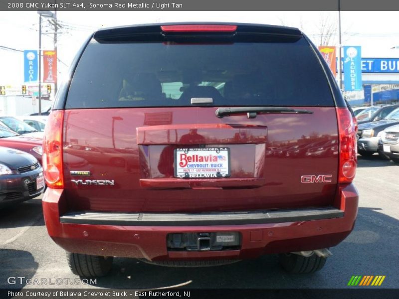 Sonoma Red Metallic / Light Tan 2008 GMC Yukon SLT 4x4
