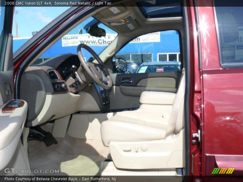 Sonoma Red Metallic / Light Tan 2008 GMC Yukon SLT 4x4